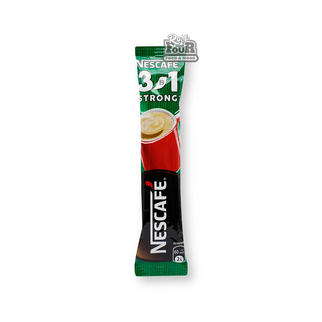 Սրճային լուծվող ըմպելիք «Nescafe Strong 3-ը 1-ում» 14.5գ